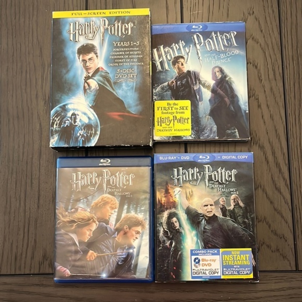 Harry Potter Collection Blue ray